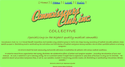 Desktop Screenshot of connoisseursclub.org